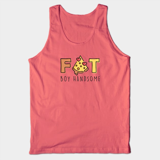 Fat Boy Handsome Tank Top by denufaw